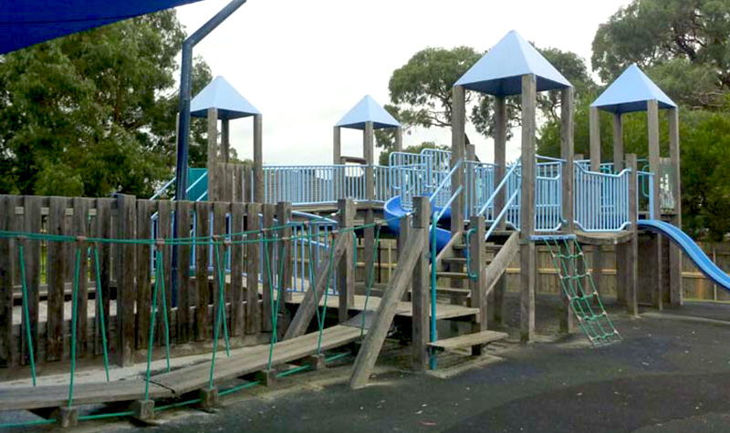 Frankston SDS Two purpose-built adventure playgrounds